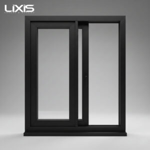 JENDELA SLIDING HITAM