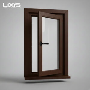 JENDELA SWING COKLAT