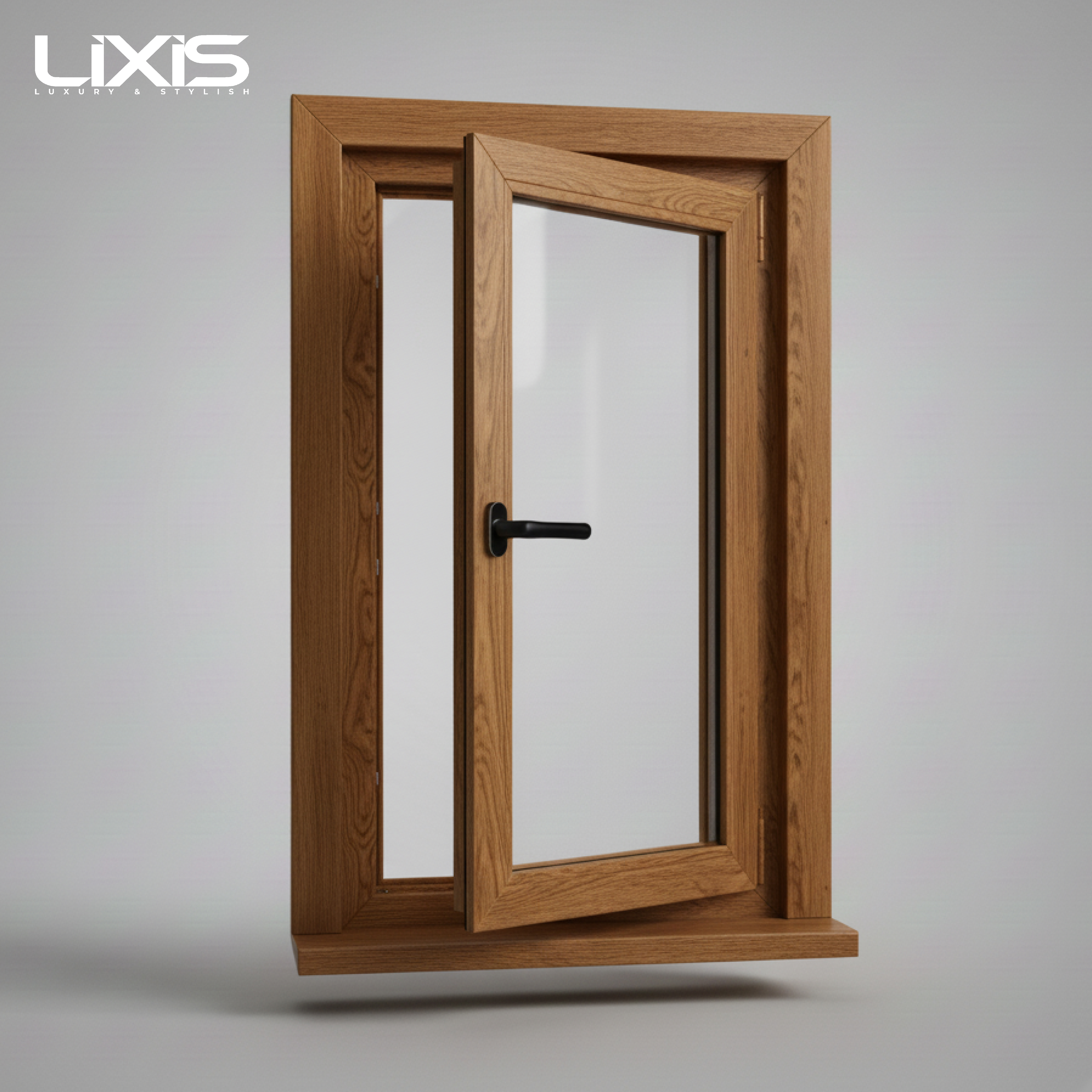 JENDELA SWING GOLDEN OAK