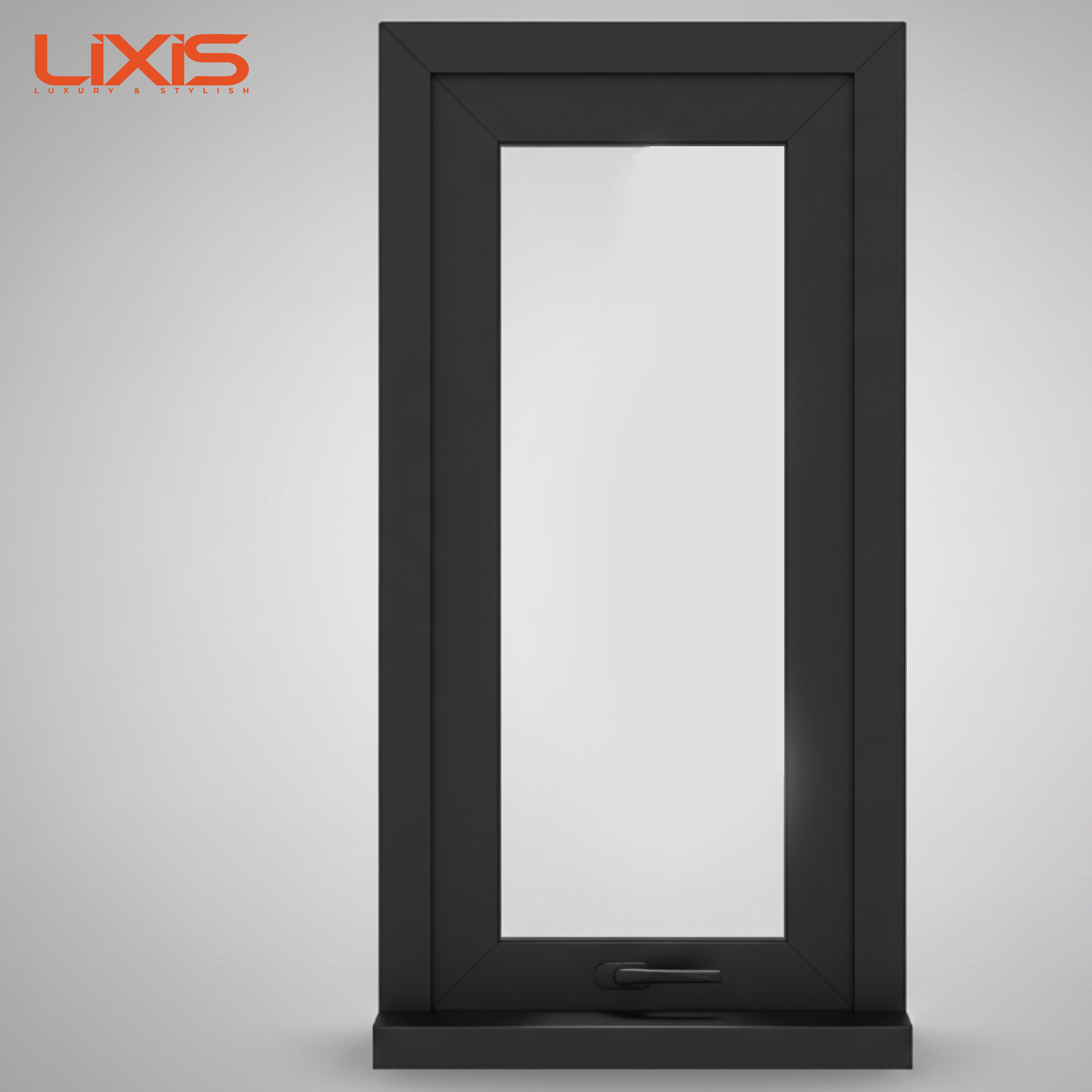 JENDELA TOP HUNG HITAM